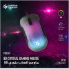Porodo Gaming RGB 8D Crystal Shell Mouse 12800 Dpi Black