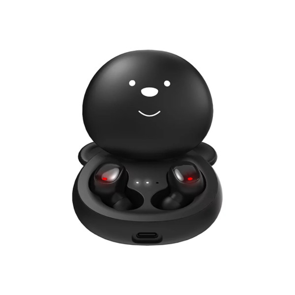 Buy Online Porodo Soundtec Kids Wireless Earbuds Black in Qatar