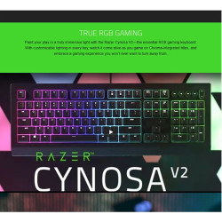 Razer Cynosa V2 Chroma True Rgb Membrane Gaming Keyboard