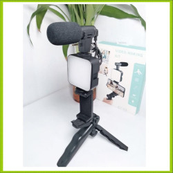 Video Making Tripod Kit with Mic Ay-49 Video Making Tripod Kit with Mic Ay-49