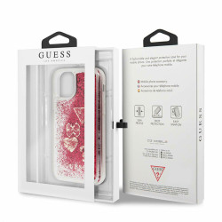 Guess Liquid Glitter With Heart Hard Case Iphone 11 Pro Max