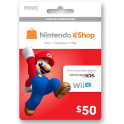 Nintendo E-Shop 50$