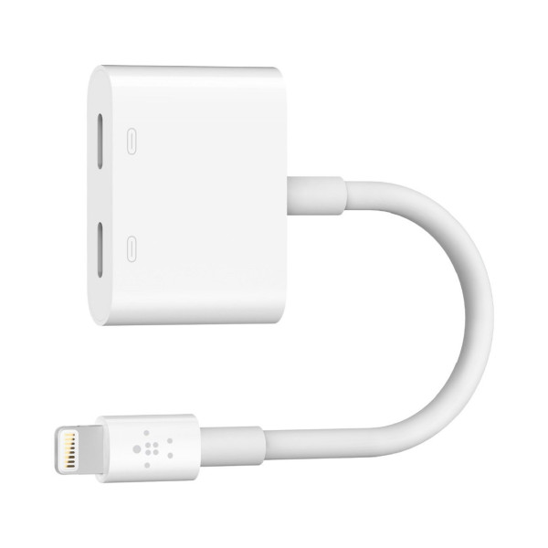 Belkin Lightning Audio + Charge Rockstar Adapter For Iphone
