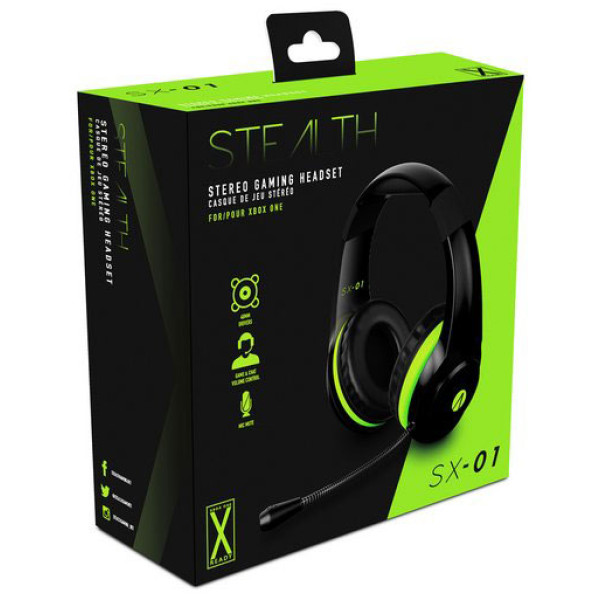 Stealth Stereo Gaming Headset Sx-01 For Xb1