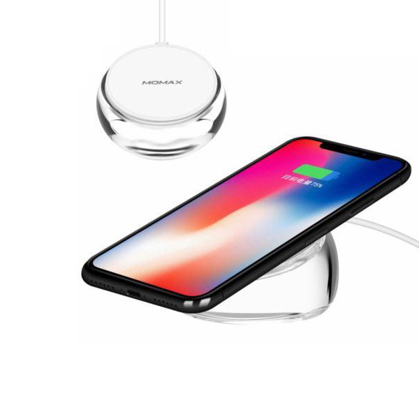 Momax Q.Dock Crystal Wireless Charger 7.5W in Qatar