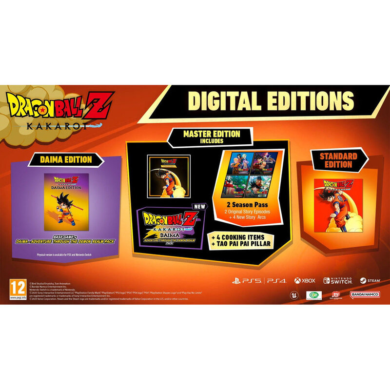 لعبة Dragon Ball Z: Kakarot Master Edition – نينتندو سويتش