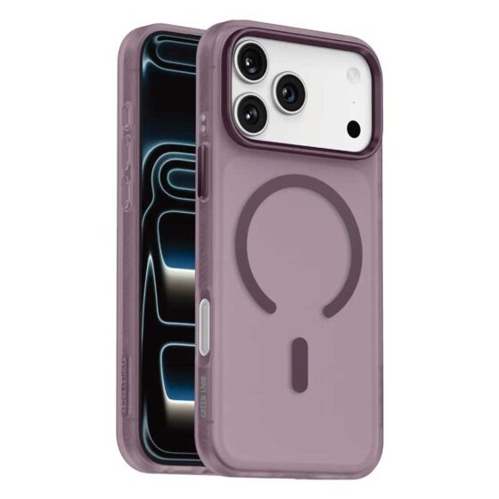 Green Lion Matte MagSafe X Case with Metal Buttons for iPhone 18 Pro & Pro Max