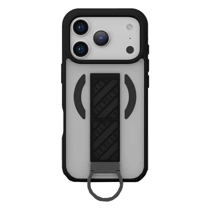 Levelo Morphix Clara MagSafe Case with Grip Strap & Stand for iPhone 18 Pro & Pro Max