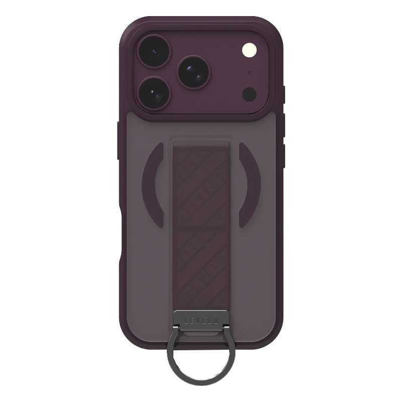 Levelo Morphix Clara MagSafe Case with Grip Strap & Stand for iPhone 18 Pro & Pro Max