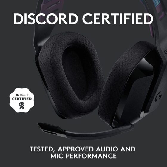 Logitech G535 LIGHTSPEED Wireless Gaming Headset – Black