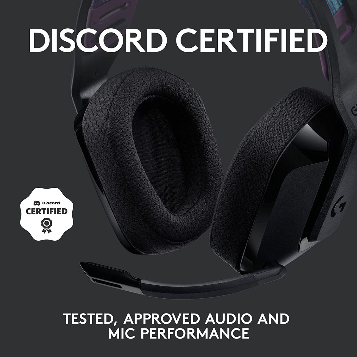 Logitech G535 LIGHTSPEED Wireless Gaming Headset – Black