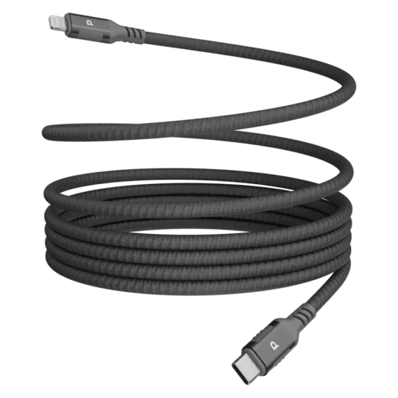 Powerology Malinka Weave Magnetic USB-C to Lightning Cable PD 30W 1.2m