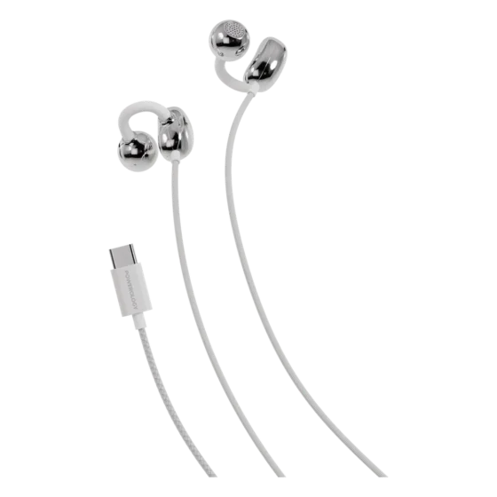 Powerology VORO Clip-on Wired Earphones Type-C