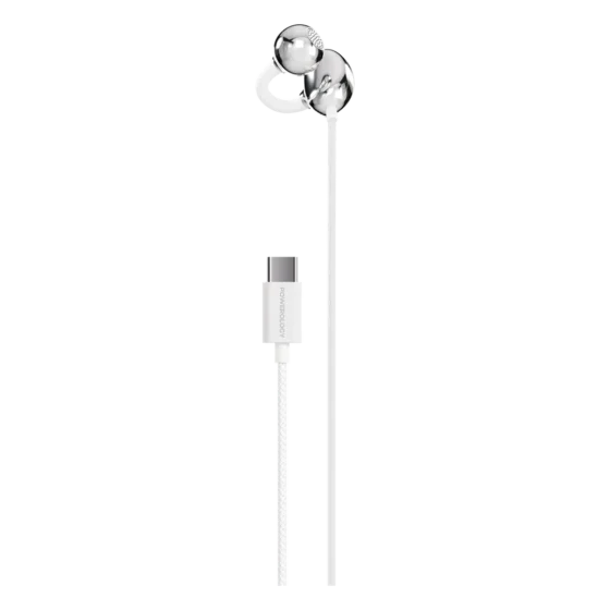 Powerology VORO Single Clip-On Wired Earphone USB-C
