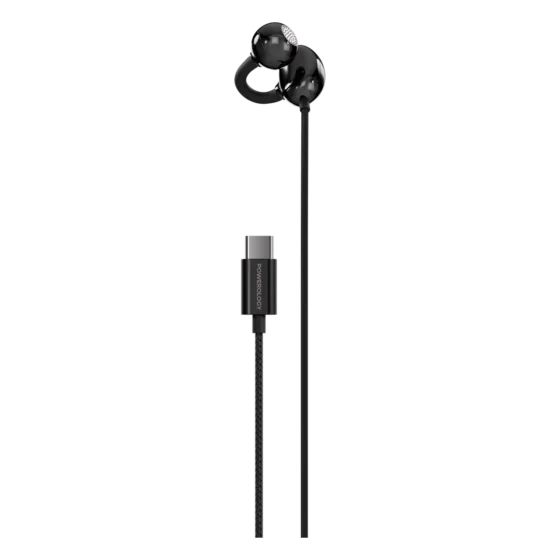 Powerology VORO Single Clip-On Wired Earphone USB-C